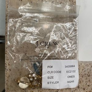 J crew sparkle necklace